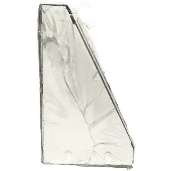 Triangular Metal Decorative Baseboard Register Durable Steel 18" White - Picture 6 of 7